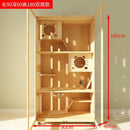 Pet Condo Cage Villa Luxury Double/Three-story Cat Villa Apartment Display Cabinet Household Solid