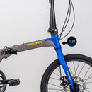 ✨（In stock）TRINX Folding Bike 20 Inch Shimano 8-level Variable Speed Disc Brake Aluminum Alloy Small