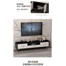 Marble Coffee Table Tv Cabinet Combination Small Family Coffee Table with Lock