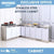 Kitchen Cabinet Sink Cabinet Stainless Steel Simple Assembly Cupboard Kitchen Stove Cabinet Kitchen