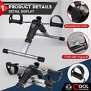 Folding Pedal Exerciser bike Exerciser fitness bike portable household multifunctional treadmill,