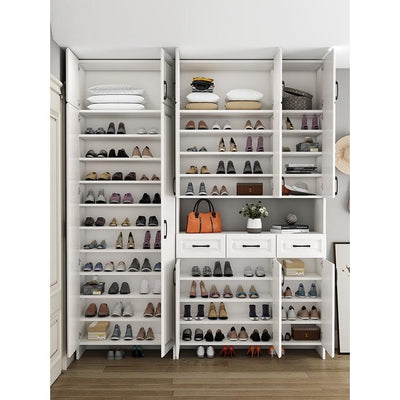 Shoe Cabinet Shoe Household Door Large Capacity Porch Integrated Wall Hall Modern Simple