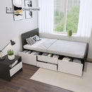 Custom Small Household-sized High-box Storage Multi-purpose Tatami Storage All-in-one Bed Straight