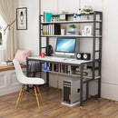 Student Writing Desk Simple Computer Table Desktop Home With Bookshelf Combination Desk