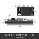 Desk Bookshelf Combination Nordic Simple Modern Small-family Computer Table and Study Table-top Desk