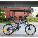 Hito 20 inch disc brake folding bike mountain bike shockproof male and female variable speed student