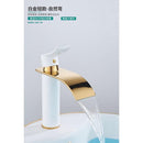 RUNZE Gold Basin Sink Hot & Cold Mixer Kitchen Faucet Brass Bathroom Water Tap Multi-styles To