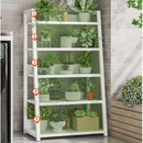 Flower stand 5 Tier Stair Style Metal Plant Stand Indoor and Outdoor Flower Rack Home Iron Storage