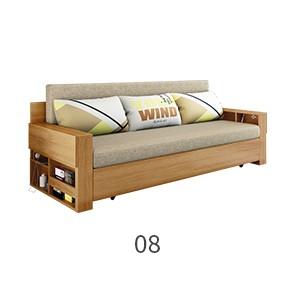 HQ Folding Sofa 1.25-2.05m Multifunctional Foldable Sofa Bed, Retractable Sofa Living Room