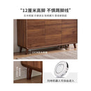 (MUWU) Shoe Cabinet Solid Wood Frame Large Capacity Porch Cabinet