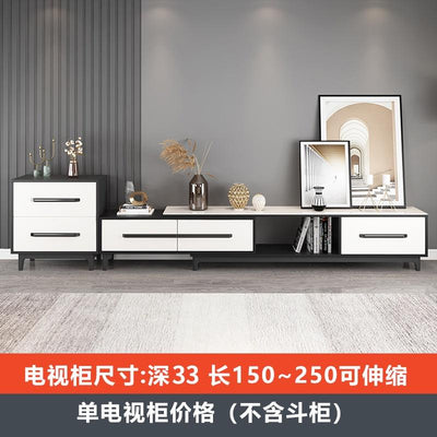 Multifunctional Coffee Table Dining Table Dual-use Lifting Foldable Nordic Marble Coffee Table