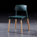 【BUY 3 GET 1 FREE】Nordic Plastic Chair | PP Material Dining Chair | Plastic Stool | Backrest