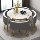 Dining Table Dining Table Set Light Luxury Table and Chair Combination Dining Table and Chair Small