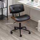 Light Luxury Computer Chair Comfortable Solid Wood Sitting Swivel Chair Office Chair