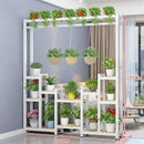 Indoor Screen Partition Living Room Xuanguan Green Flower Pot Rack Iron Floor-to-ceiling Multi-layer