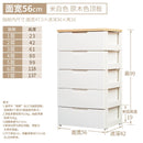 Japanese Alice Household Chest of Drawers Plastic Drawer Storage Cabinet Iris