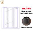 Cat Cage Auto Close Pet Fence Indoor Baby Safety Gate - Dual Locking Cat Fence Dog Playpen