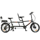 PIGEON Three-person Foldable Bicycle Father And Son Double Bike Couple Tour Two People Riding Tandem