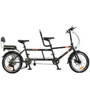 Father and Son Double Bike Folding Couple Tour Two People Riding Parent-child Three-person Bicycle
