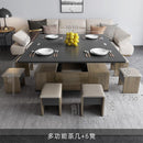 CONSIDER Dining Table With Storage Compartment Coffee Table With Lift Top Dual-purpose Folding Table