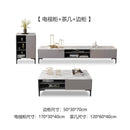 TV cabinet marble TV console coffee table side cabinet