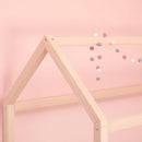 Nordic Children's Bed Floor-to-ceiling Bed 5 X 5cm Wooden Frame House Bed Custom-made Shake Sound