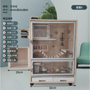 Hamster Cage Chinchilla Cabinet Totoro Cage Solid Wood Ecological Board Pet Cabinet Villa Chinchilla