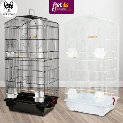 Birdcage Overhead Parrot Metal Bird Cage Parrot Large Supplies Starling Cage