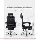 Desiny Office Chair Suitable For Ergonomic Long Office/gaming Adjustable Backrest Black Mesh Chair