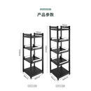 Kitchen Rack Floor-standing Multi-layer Storage Rack Multi-function Microwave Oven Pot Rack