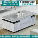 Y&U Foldable Coffee Table Marble Blister Folding Tempered Glass Side Table Household Dining Table