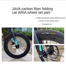 JAVA ARIA Foldable Bicycle Folding Bicycle Carbon Fiber Folding Bike 18 Speed Double Disc Brake Bike