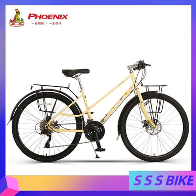 🔥Phoenix🔥 Road Bike Tour Bike 26/ 27 Inch Comfortable Cross-country Men and Women Speed Change