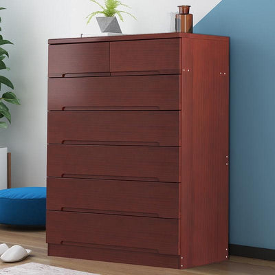 ⭐ Goods In Stock ⭐ Nordic Style Drawer Cabinet Simple Modern Bedroom Storage Drawer Cabinet Solid