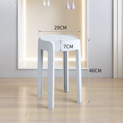 【Buy 3 Free 1】Nordic Dining Stool living room Small Stool Simple Plastic Stool Round Shape Stool