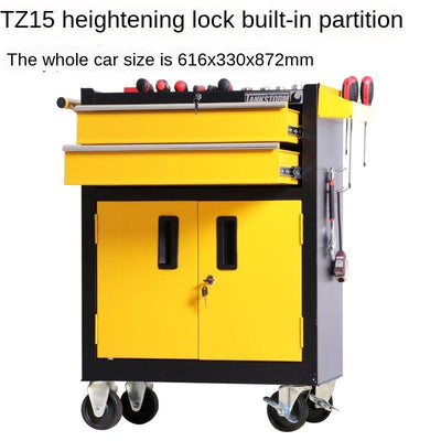 🎉Ready Stock🎉 Tank storm car repair hand tool box household multifunctional tool cabinet large