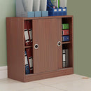 Custom Combination Bookcase Filing Cabinet Office Cabinet Push-pull Door Locker Wooden Panel Data