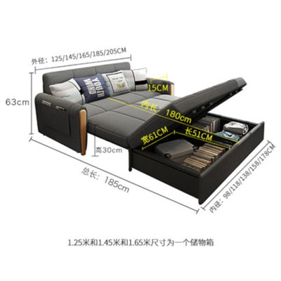 Folding Sofa Bed Multifunctional Sofa Sit And Sleep Dual-purpose Technology Fabric Sofa