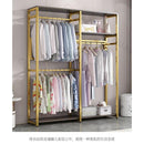 HZ Wardrobe Clothes Rack Hanger Rack Bedroom Floor Household Storage Shoe Rack Integrated Dust