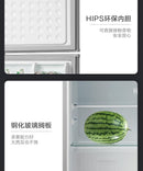 Small Refrigerator Home Double Door 112 Litres Small Energy-saving Power-saving Dormitory