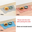 RUNPET Pet Feeding Mat Silicone Waterproof Pet Dog Cat Food Pad Mat Anti-slip Pet Bowl Drinking Mat