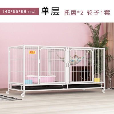 BOUSSAC Pet House and Cat Cage Breeding Three-tier Villa Shop Double-decker Nest Foster Dog Pigeon