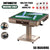 Singapore Automatic Mahjong Machine Table Electric Folding Mahjong Table (Roller Coaster Fold-q5