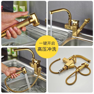 Golden Sink Thickened 304 Food Grade Stainless Steel Nano Antibacterial Single Basin Sink