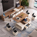 ARPER Nordic Small Apartment Coffee Table Dining Table Dual-purpose Multi-functional Creative