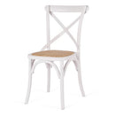 Solid Wood Dining Chair Simple Home Table Chair Fork Rattan Back Table Nordic Dining Room Chair Many