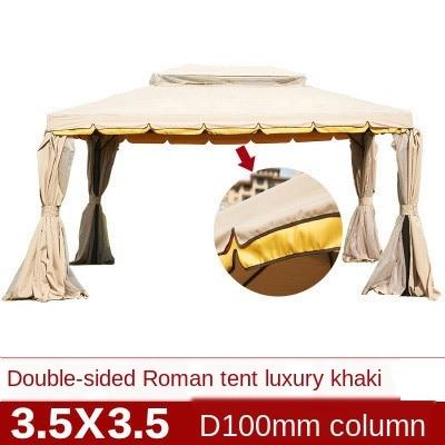 Sunshade Courtyard Roman Tent Umbrella Outdoor Canopy Rain-proof Stall Yurt Large Shed