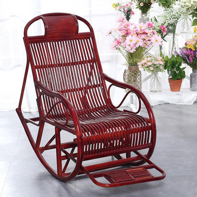 Rattan Chairs Wicker Chairs Rocking Chair The Adult Rocking Chair Lunch Break Easy Chair On The