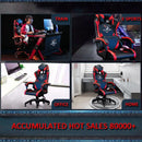 Internet Cafe Gaming Chair Adjustable Armrest Office Chair 360 Degrees Rotate Computer Chair