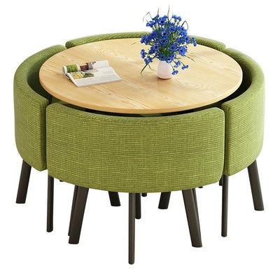 Nordic Simple Table Chair Combination Reception Table Conference Room Office Leisure Small Round